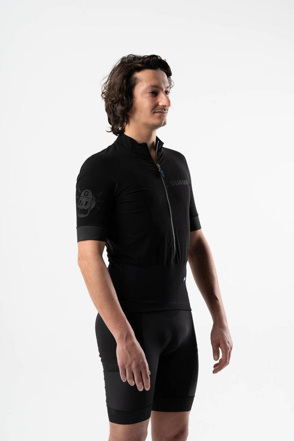Maillot entretiempo Guava Gravel - Super Black