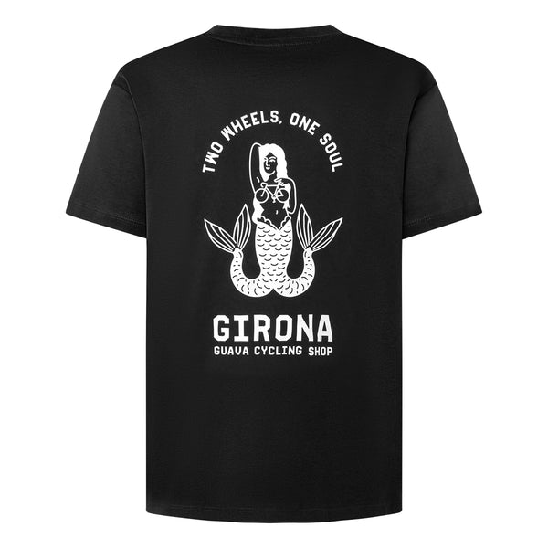 Guava Black T-Shirt Mermaid